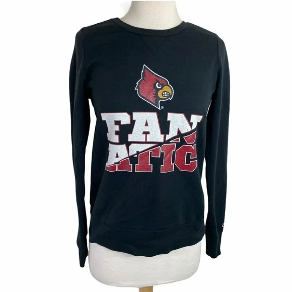 Temple University XS FANATIC Black sweatshirt‎ - Picture 1 of 5